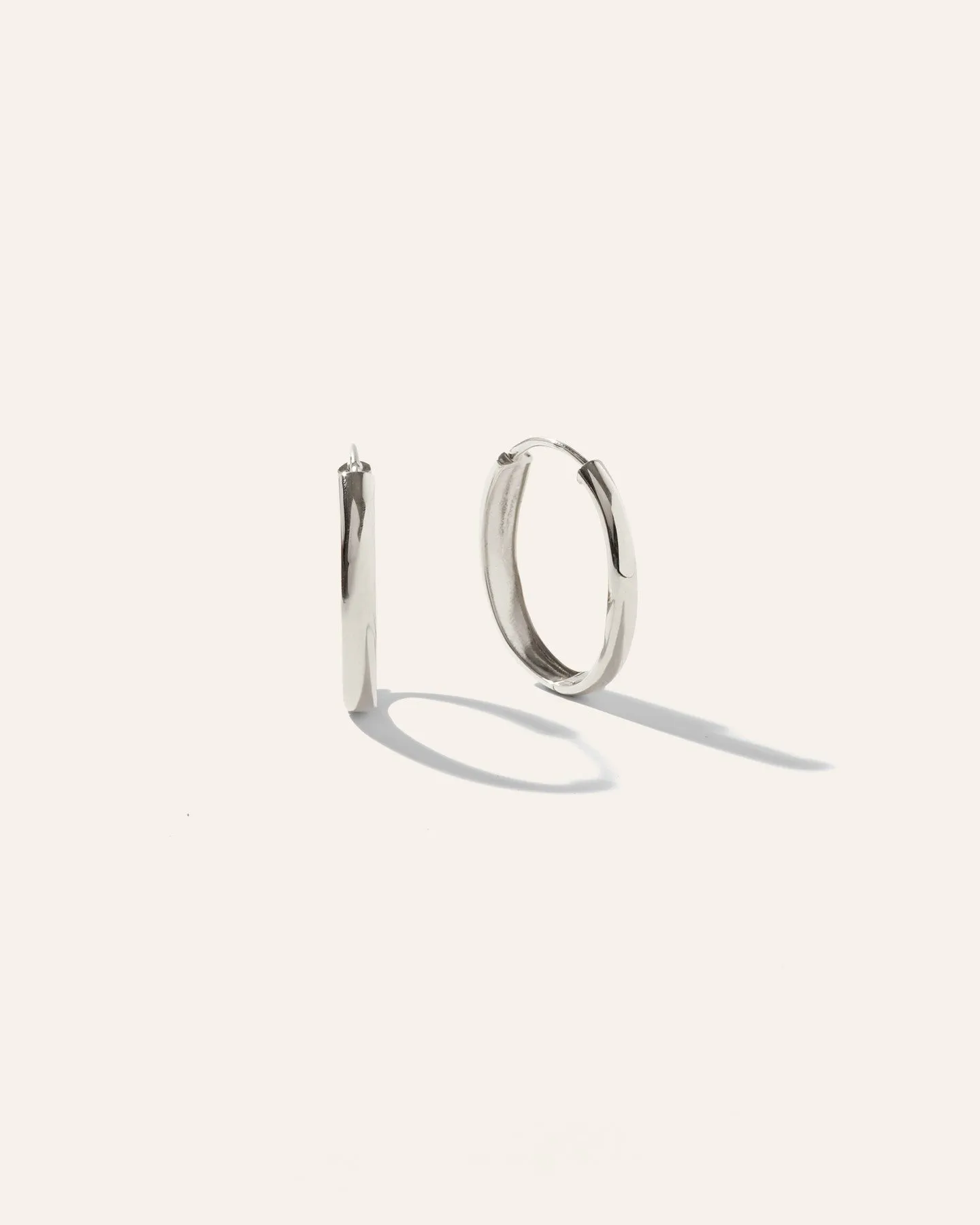 14k Gold 22mm Bold Hoops