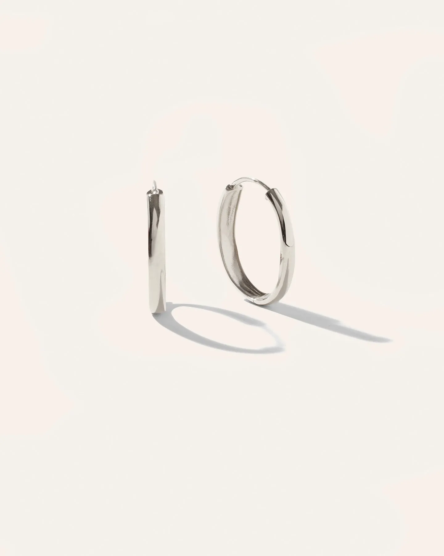 14k Gold 22mm Bold Hoops
