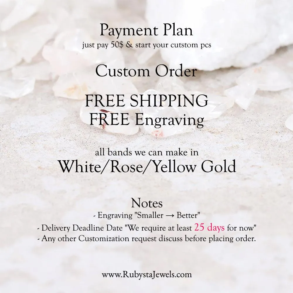 Baguette Diamond Ring | Baguette Engagement Ring | Natural Diamond Ring