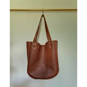 CHANTRY TOTE BAG in Chestnut Brown