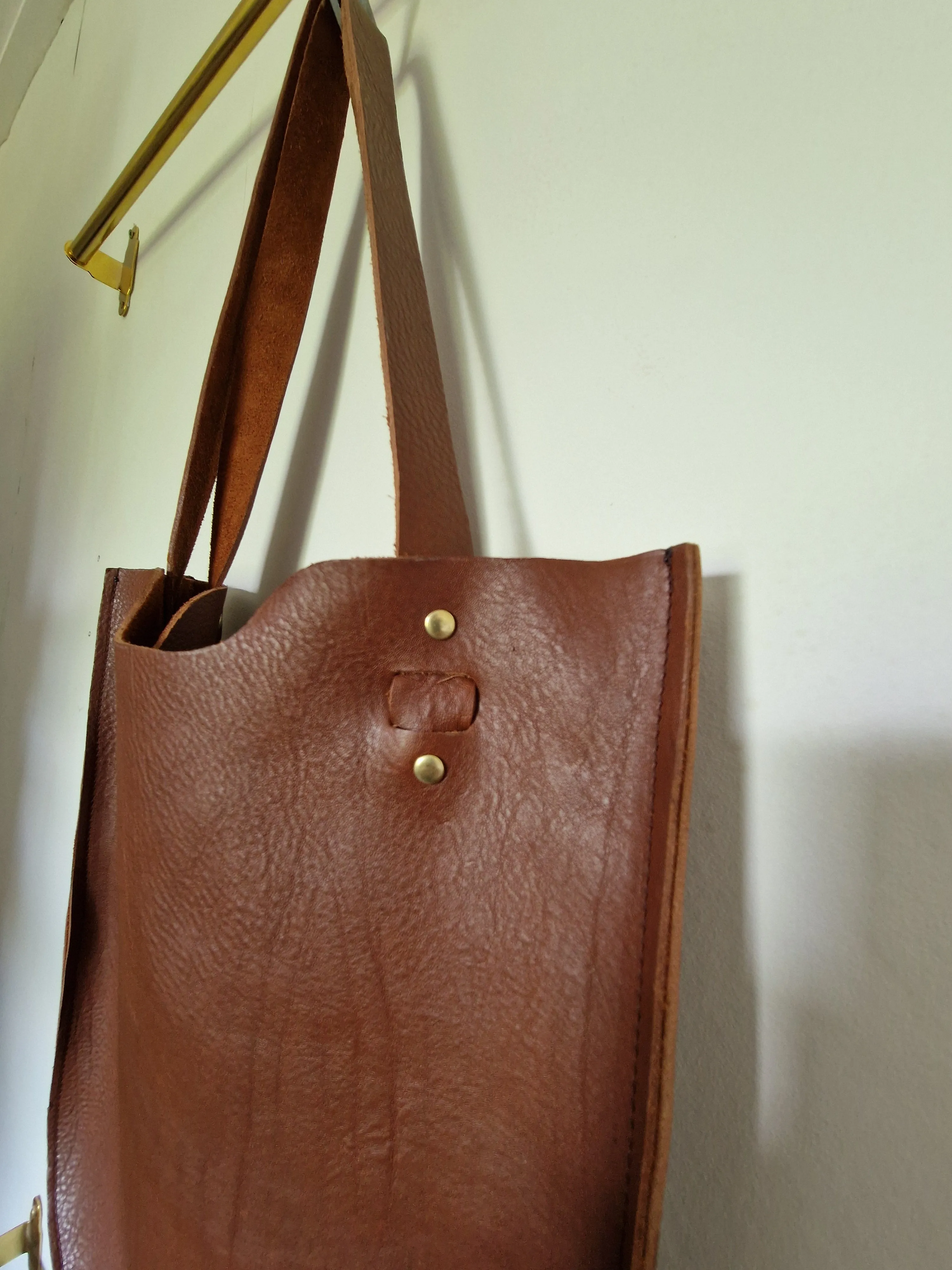 CHANTRY TOTE BAG in Chestnut Brown