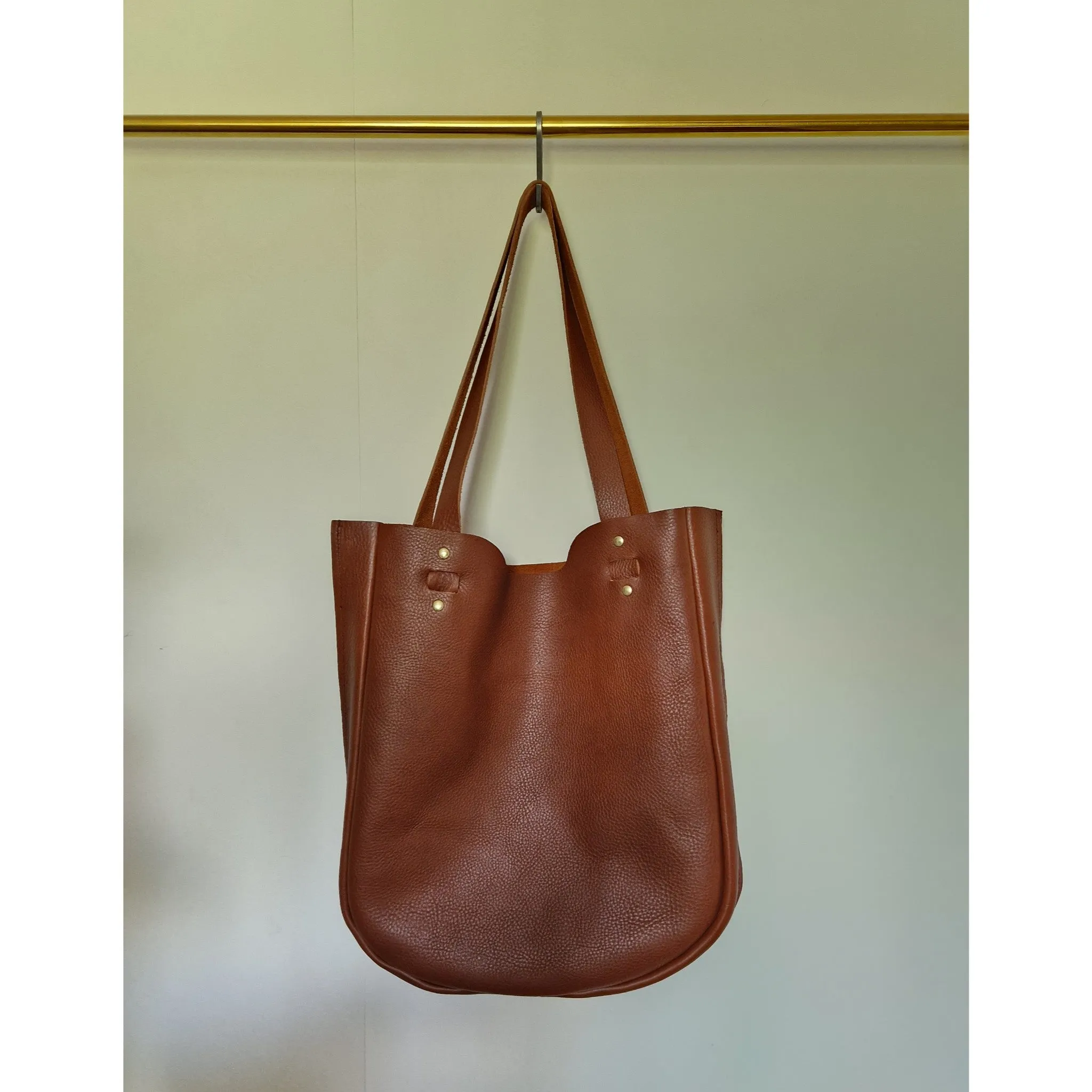CHANTRY TOTE BAG in Chestnut Brown