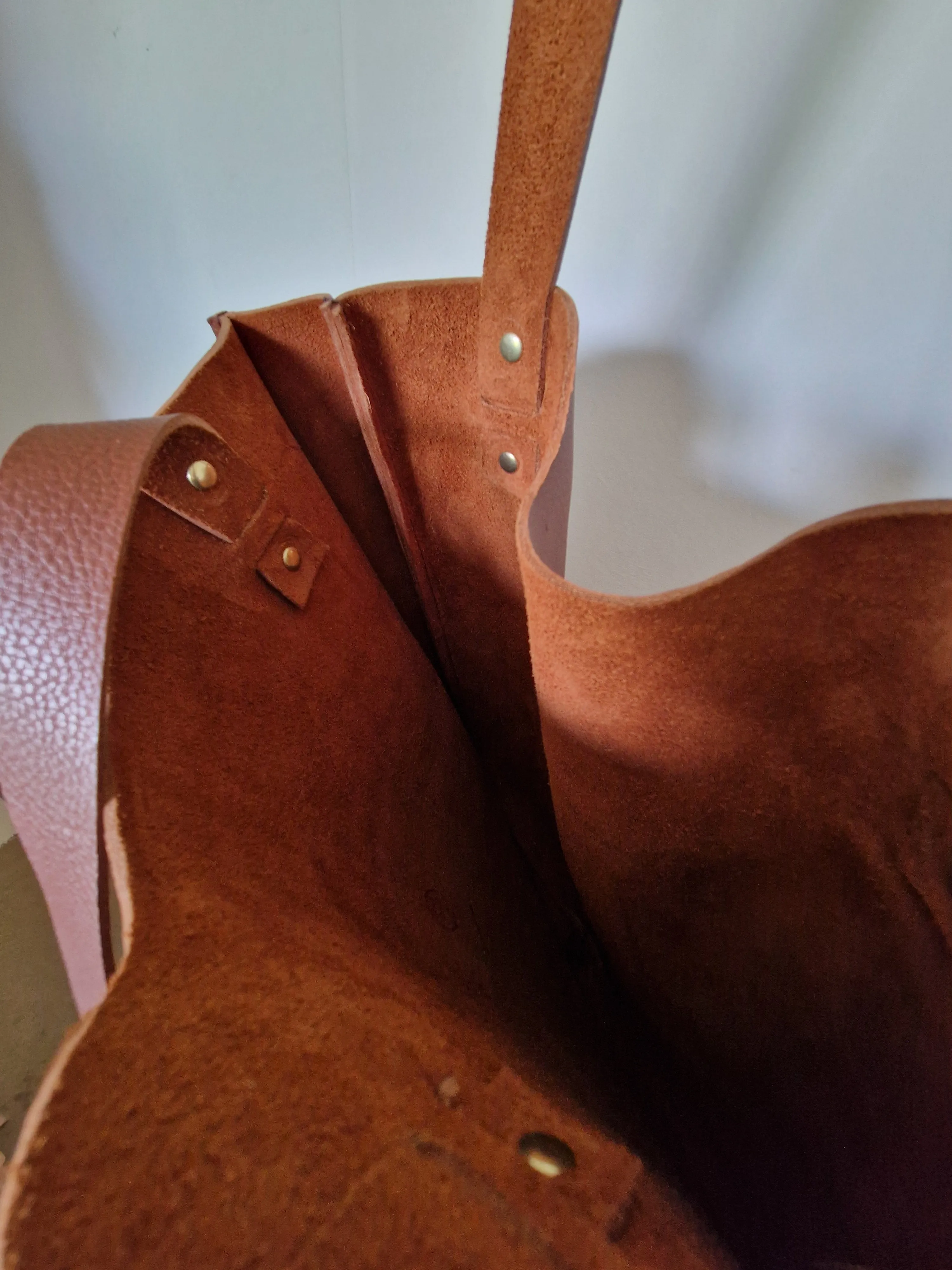 CHANTRY TOTE BAG in Chestnut Brown