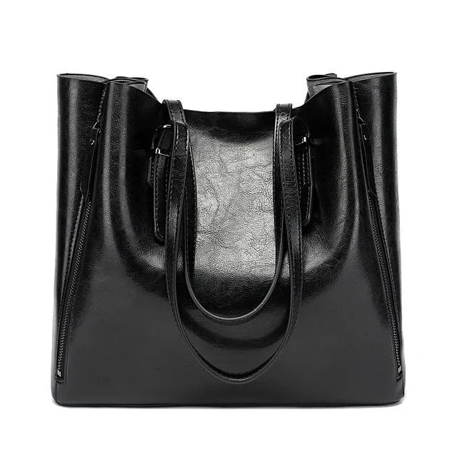 Colette Leather Tote Bag
