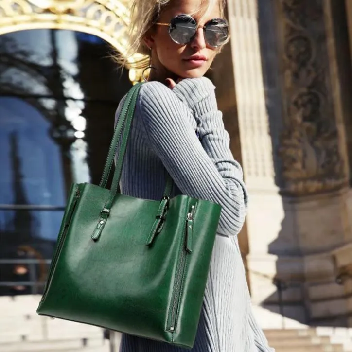 Colette Leather Tote Bag