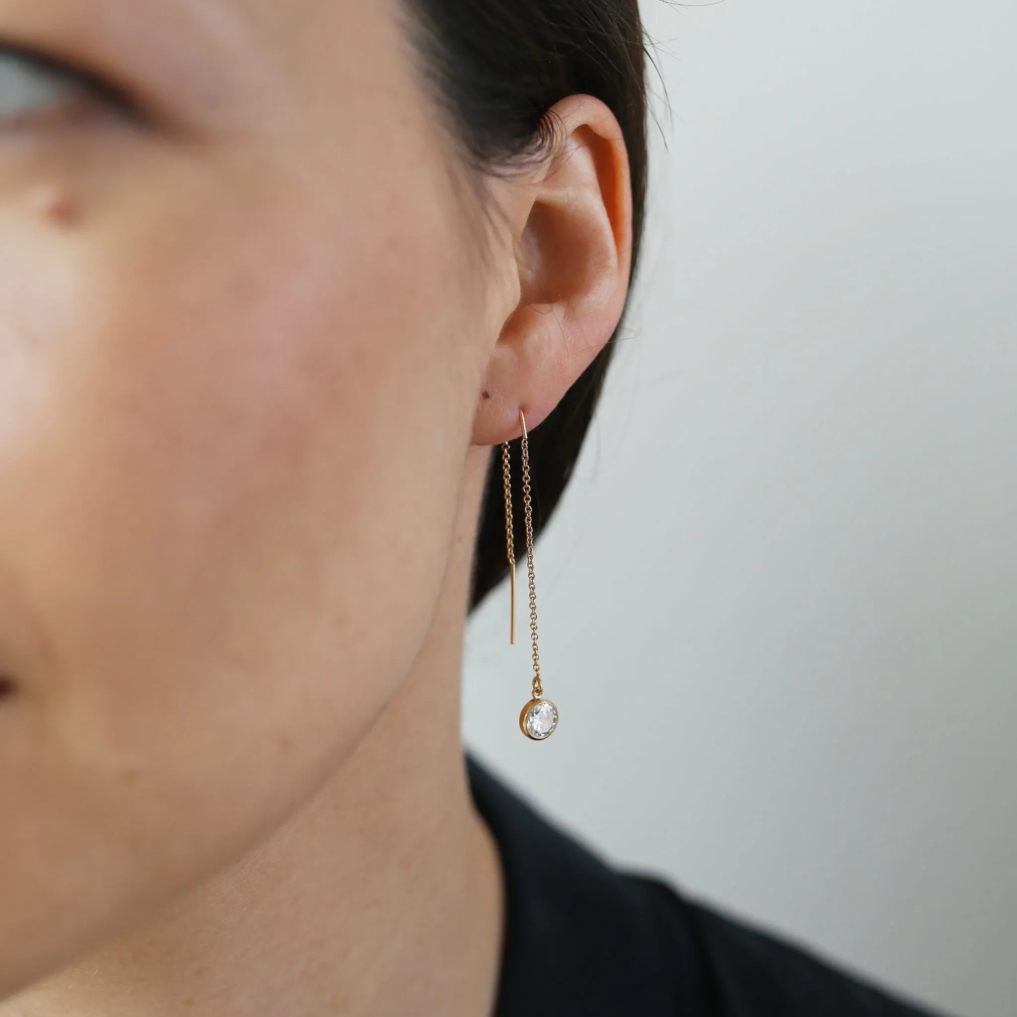 Collette Threader Earrings - Pair