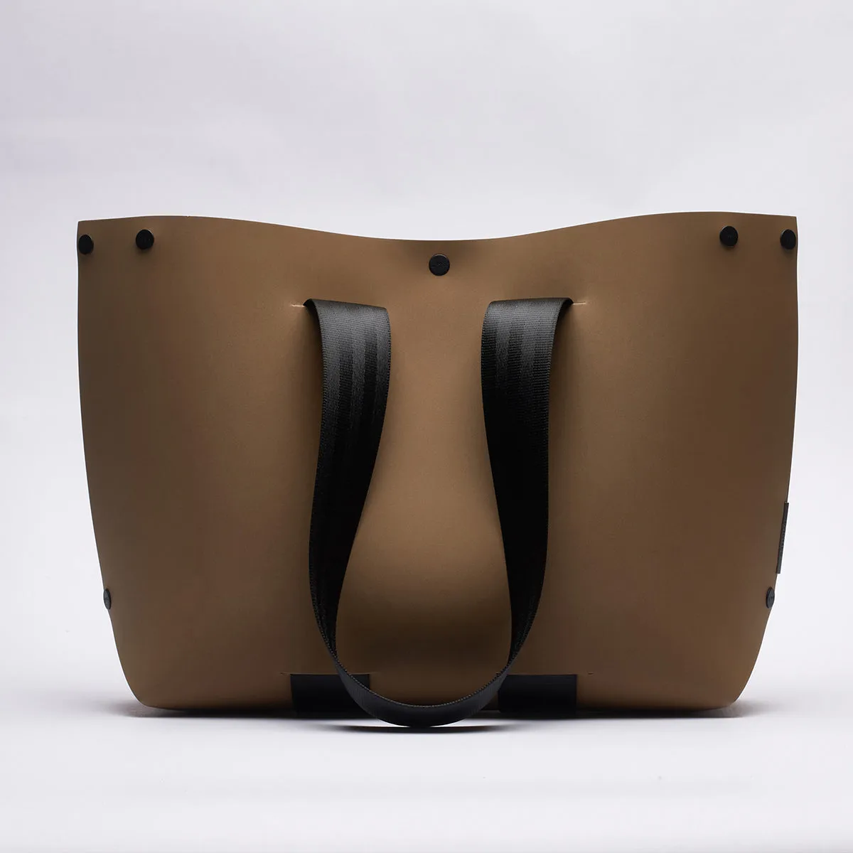 Evatwo | Tan/Black Tote