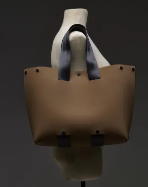 Evatwo | Tan/Black Tote
