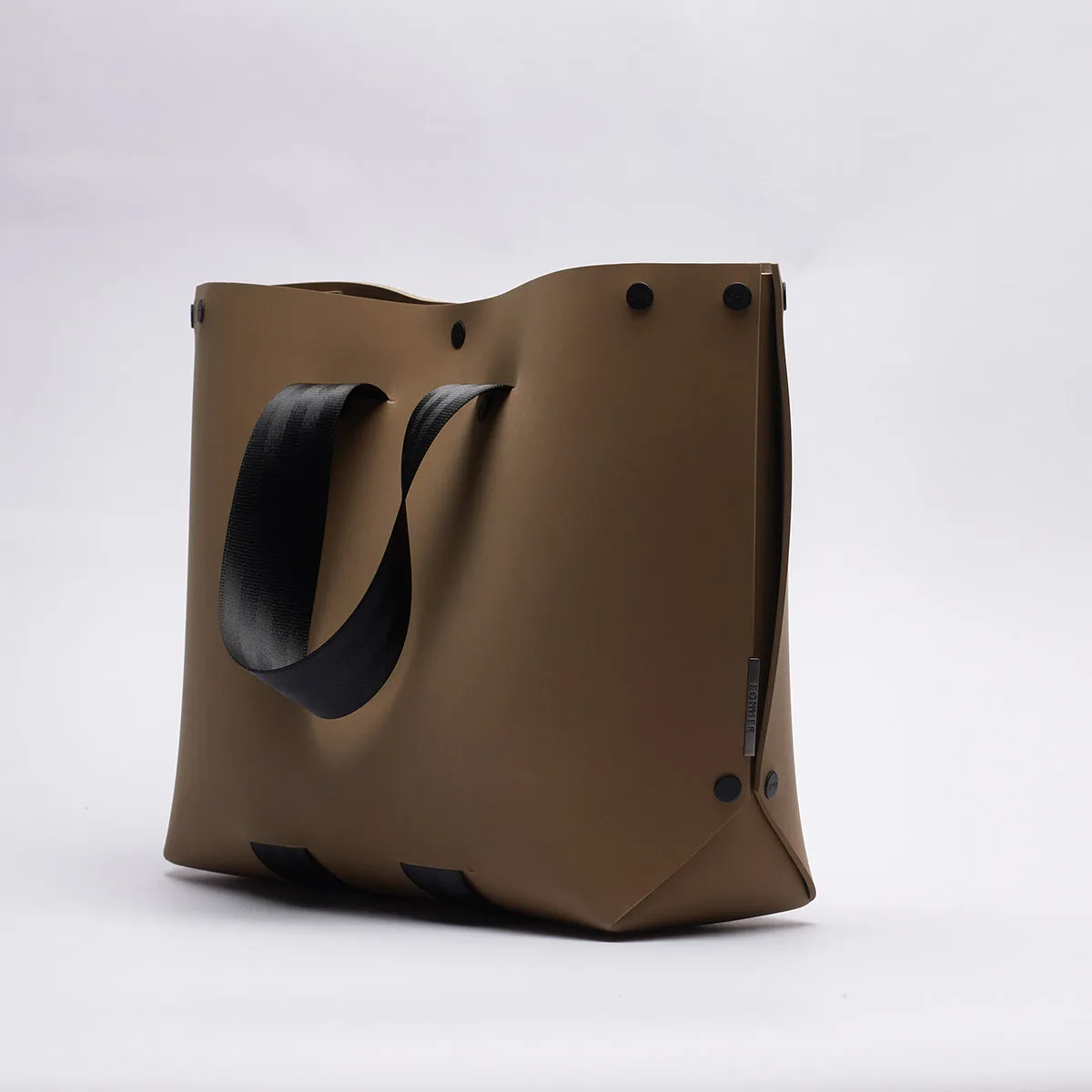 Evatwo | Tan/Black Tote
