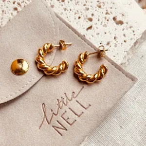 Everyday Rope Twist Hoops