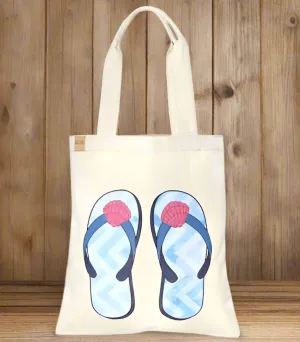 Flip Flop Tote Bag ECO148BL,ECO147TQ,ECO149PK