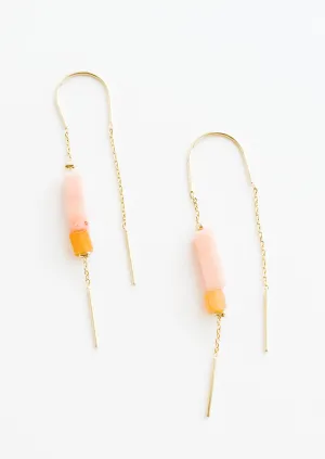 Gemstone Mix Ear Threaders