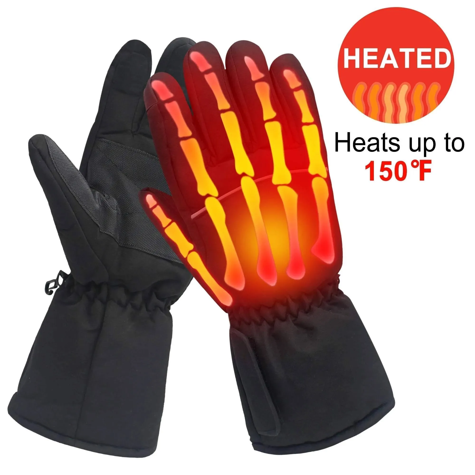 Heated Gloves Battery Powered Winter Outdoor Hand Warmers