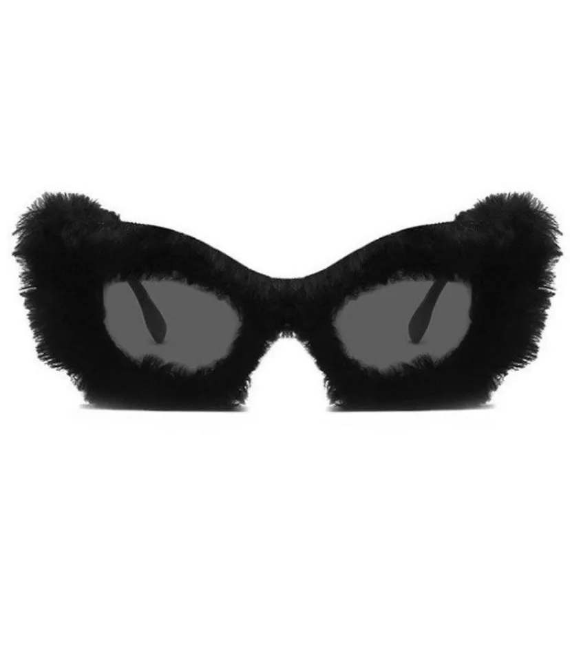 Heated I | Furry Fluffy Shades Black