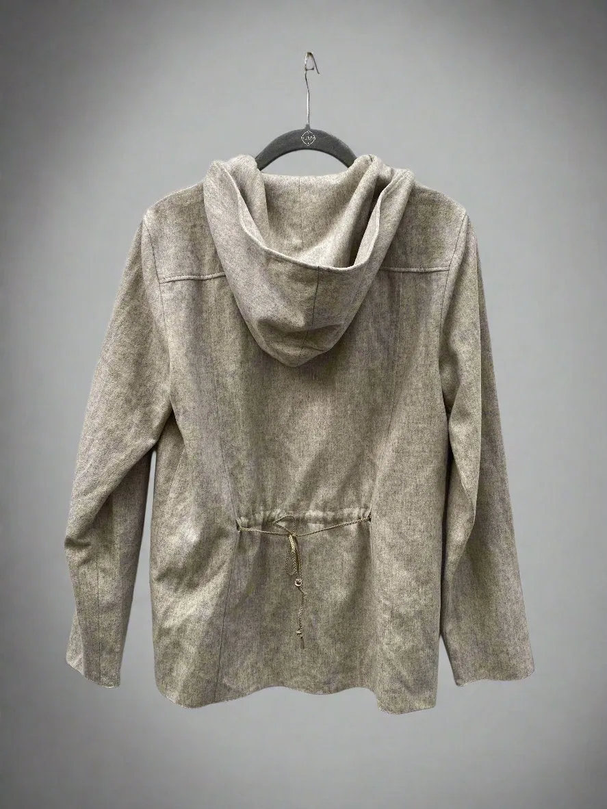 IBLUES Hooded Wool Jacket UK10