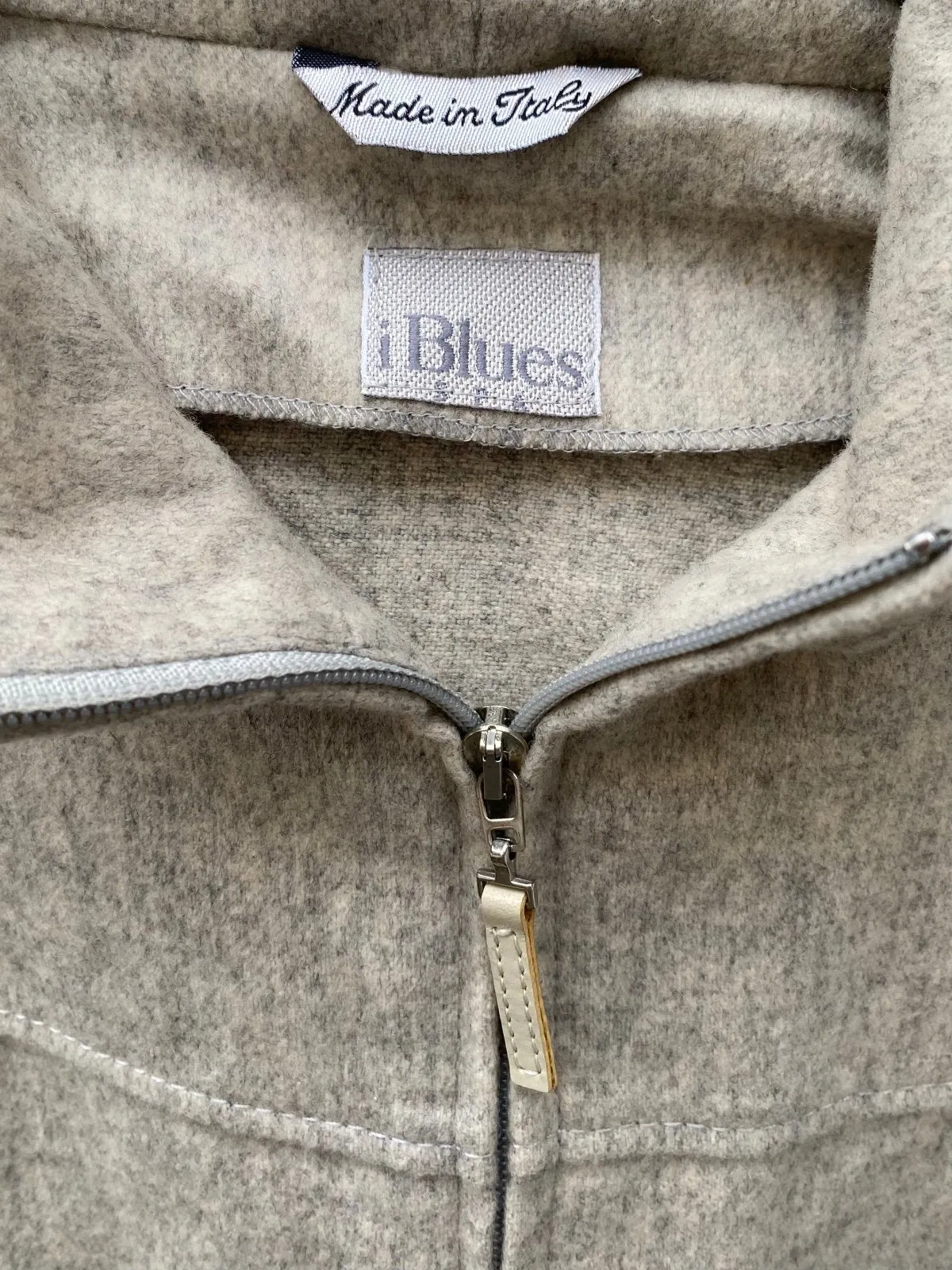 IBLUES Hooded Wool Jacket UK10