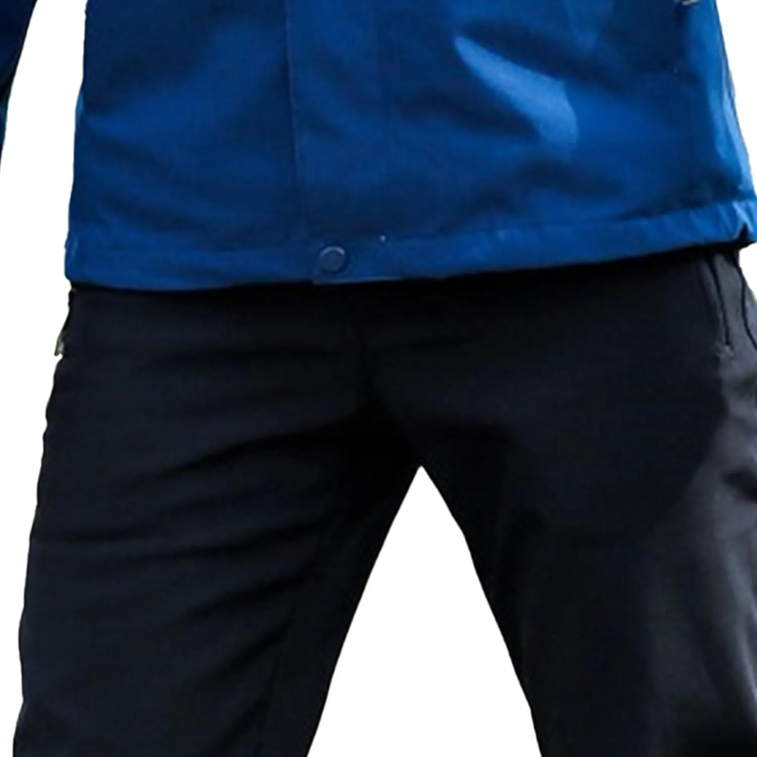 Men's Comfort Stretch Solid Workout Pants Elastic Waist Breathable Outdoor Trousers Stylish Fall Winter Sweatpants