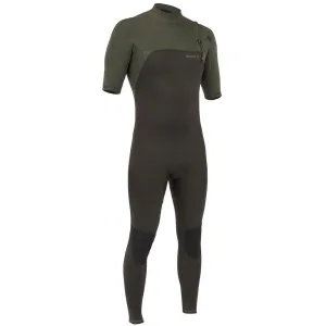 Men's Surfing Wetsuit Neoprene 1.5mm - SWS 900SS Pro John Khaki