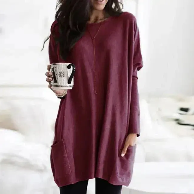 Milea |  Long-sleeved Tunic with Pockets