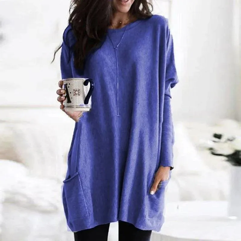 Milea |  Long-sleeved Tunic with Pockets