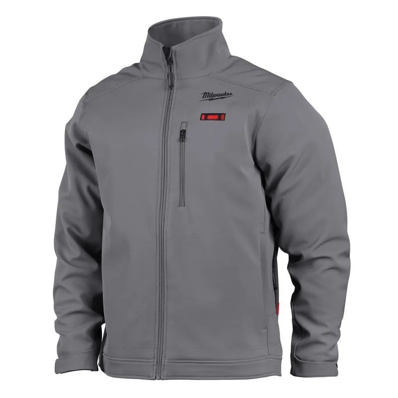 Milwaukee M12 TOUGHSHELL XL Long Sleeve Unisex Heated Jacket Kit Gray