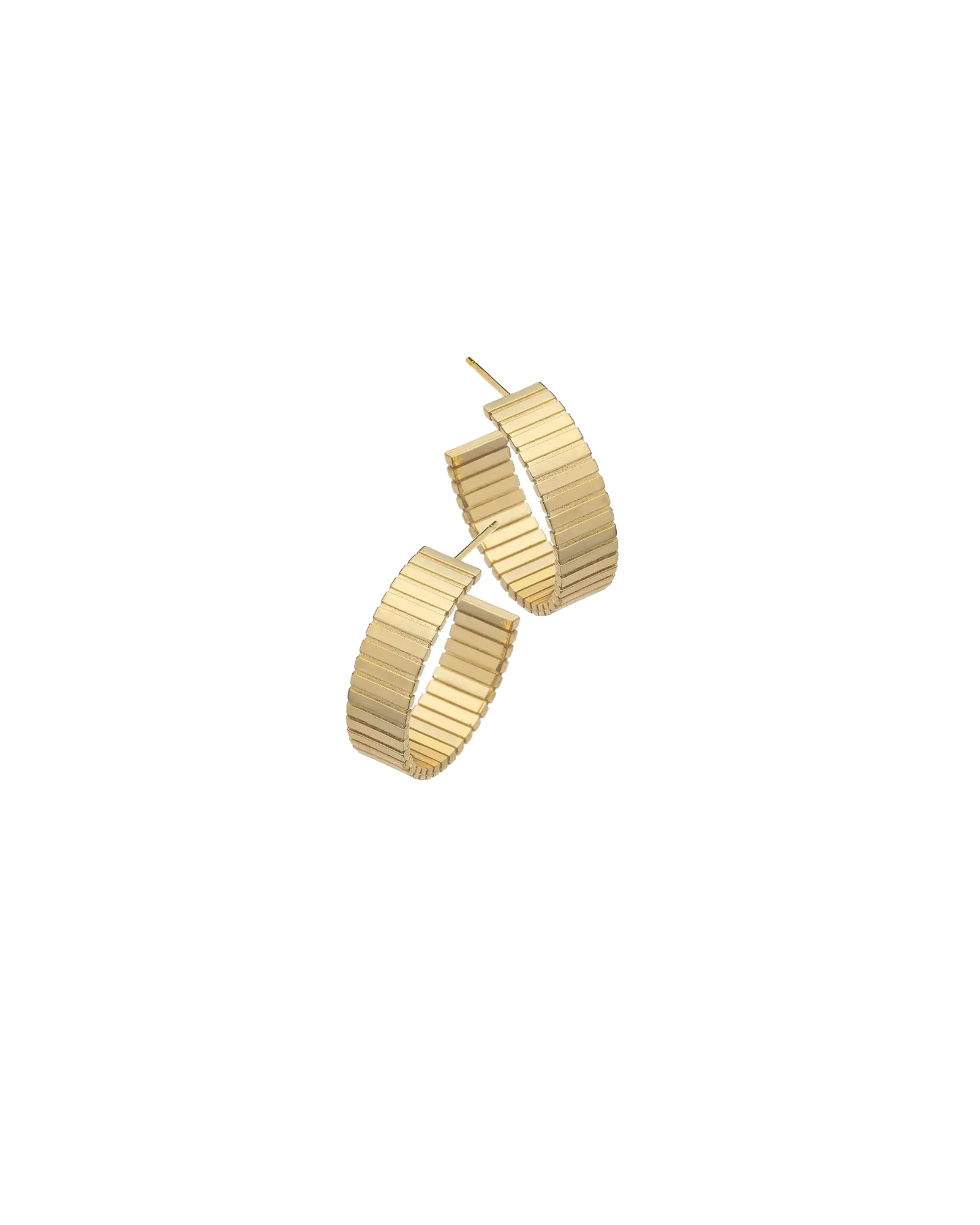 Odessa 3/4 Hoops in Gold