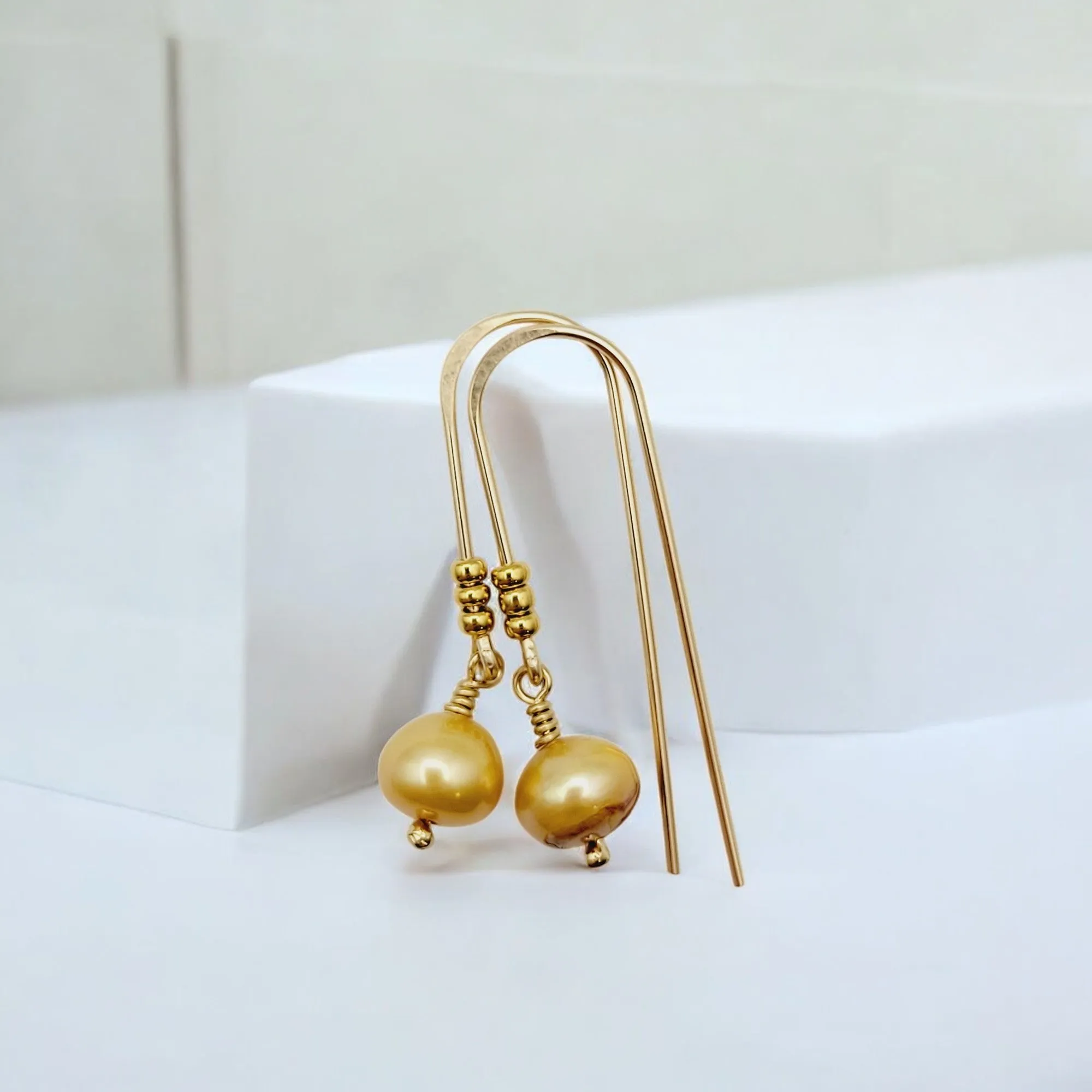 Pearl - Gold & Gold Threaders