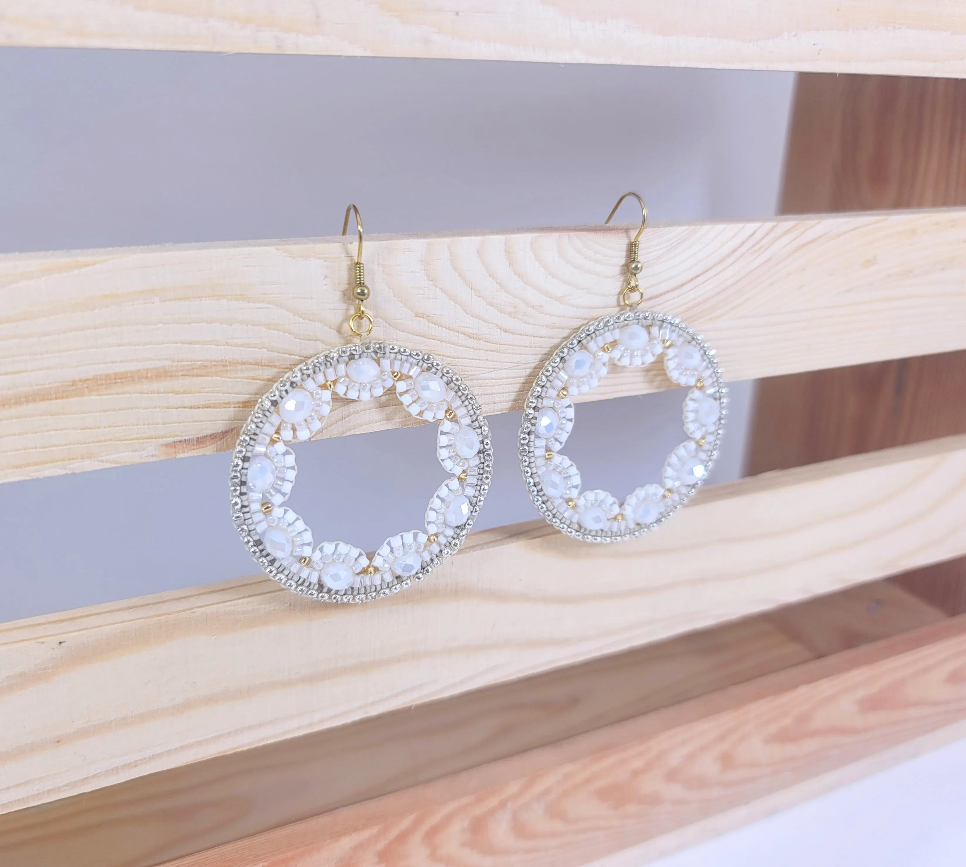 Queen Anne's Lace Earrings