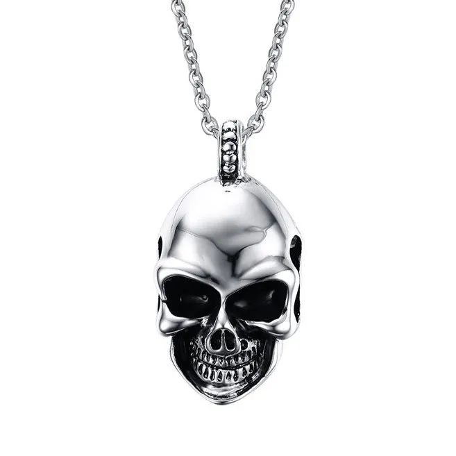 Rebel Ebonclaw Skull Pendant Necklace by The Nevermore