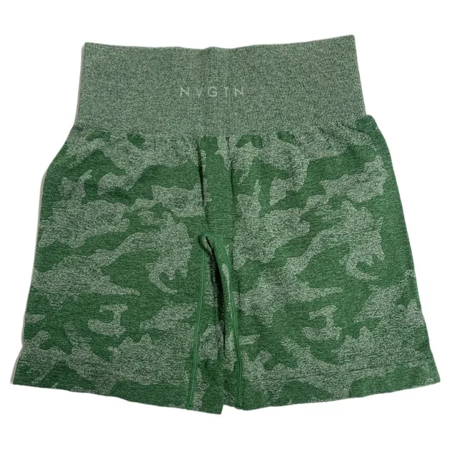 Seamless Shorts Spandex Shorts  Woman Fitness Elastic Breathable Hip-lifting Leisure Sports Running Fitness Pants