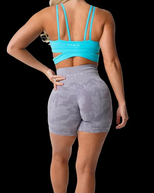Seamless Shorts Spandex Shorts  Woman Fitness Elastic Breathable Hip-lifting Leisure Sports Running Fitness Pants