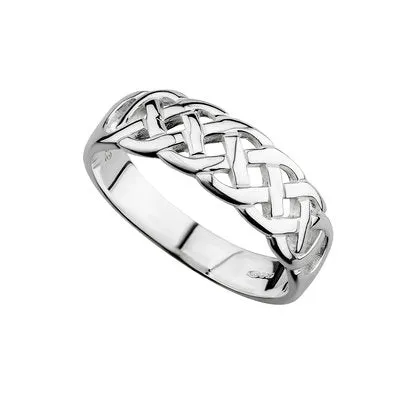 SILVER CELTIC WOVEN RING