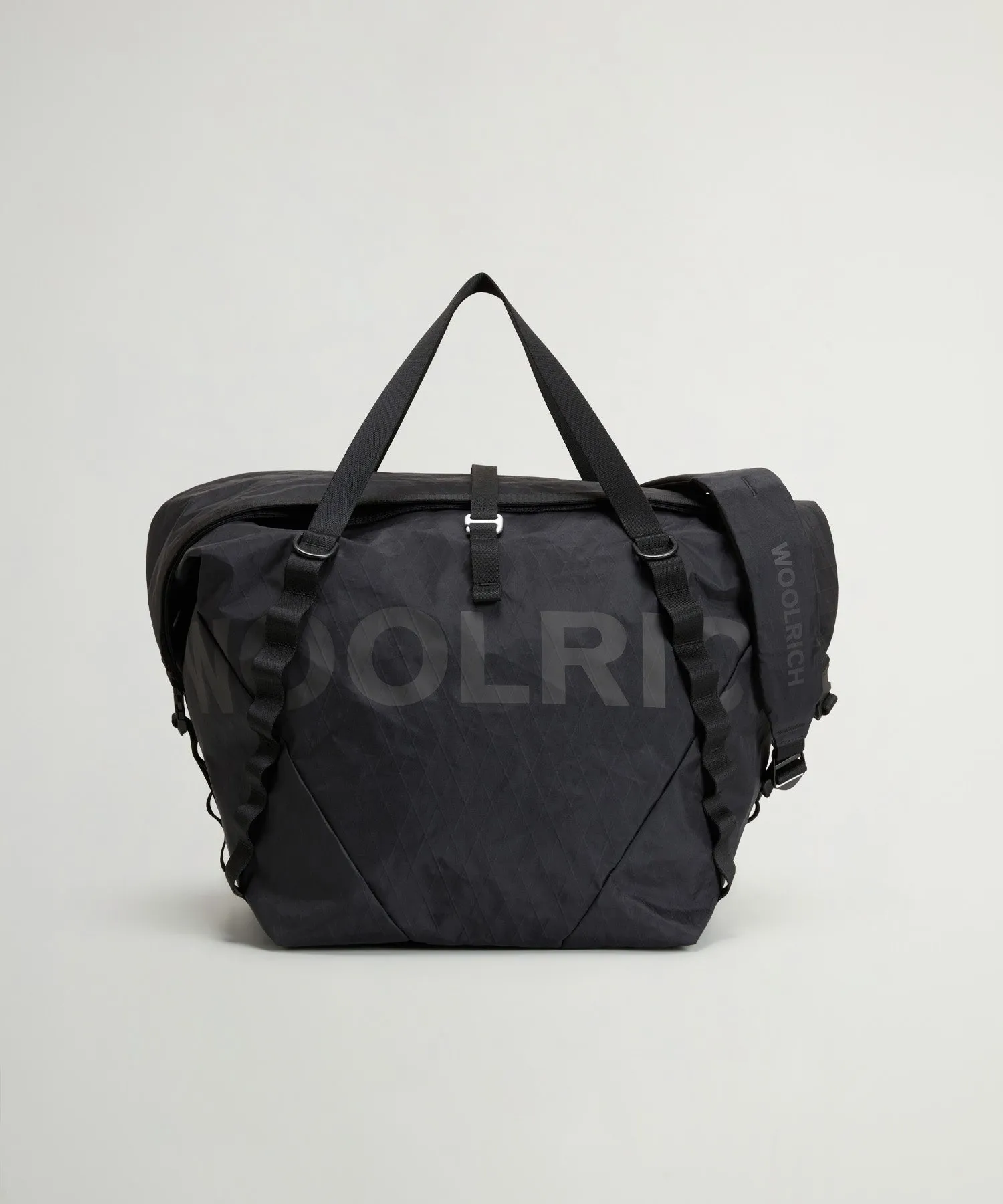 Todd Snyder x Woolrich Rolltop Duffle Bag in Black
