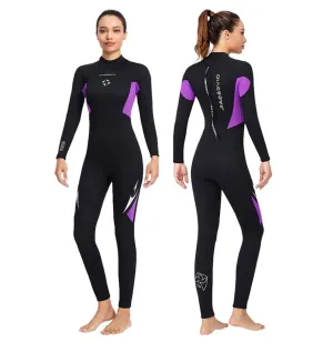 Women's 3mm SCUBA Diving Wetsuits One Piece Swimming Suit