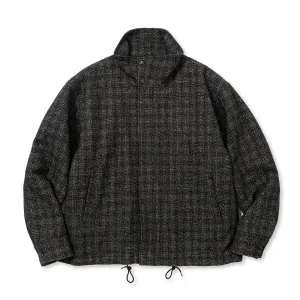 WOOL TWEED STAND JACKET ＜BRITISH WOOL＞